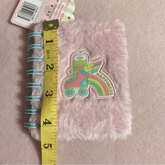 Sanrio Keroppi ‘Happiness’ Mini Fuzzy Journal - Picture 9 of 9